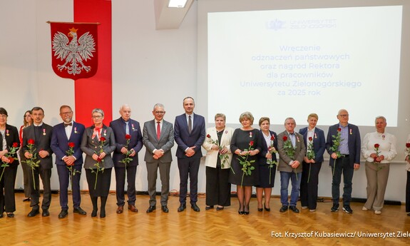 State, Departmental, and Rector’s Awards Presented to University of Zielona Góra Staff