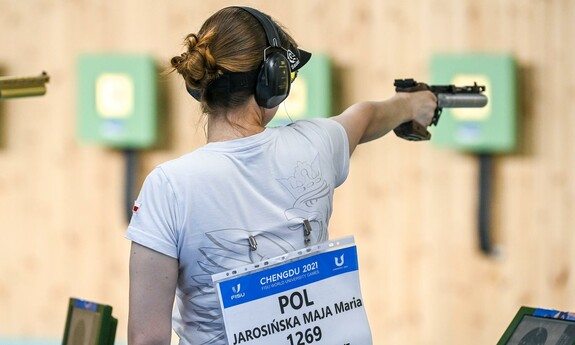 Maja Jarosińska w trakcie konkurencji PPN60 kobiet (autor: Paweł Skraba Pasja AZS)