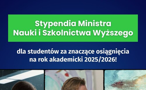 Nasze studentki wśród stypendystów Ministra Nauki i Szkolnictwa Wyższego za znaczące osiągnięcia na rok akademicki 2025/2026