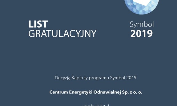Centrum Energetyki Odnawialnej UZ Symbolem Synergii Nauki i Biznesu 2019