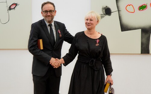 Pracownicy UZ uhonorowani medalami "Gloria Artis"