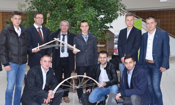 Studenci AZM UZ na „Internationaler Brückenbau Wettbewerb 2015”