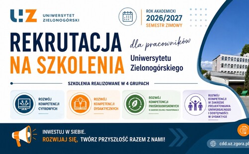 Centrum Doskonałości Dydaktycznej -  nabór do II edycji szkoleń dydaktycznych
