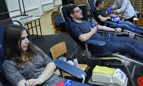 Studenci UZ oddali ponad 16 litrów krwi w ramach akcji Młoda krew ratuje życie!