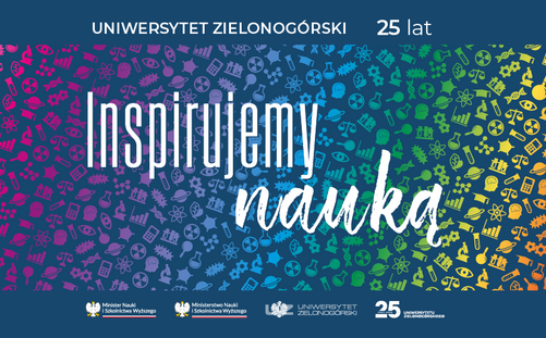Inspirujemy nauką już od 25 lat. Zapraszamy na wspólne świętowanie jubileuszu UZ