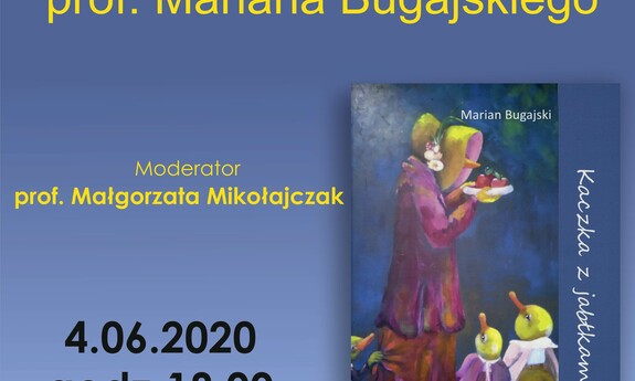 Promocja tomiku wierszy „Kaczka z jabłkami” profesora Mariana Bugajskiego