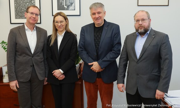 UZ gospodarzem spotkania z delegacją BTU Cottbus Senftenberg