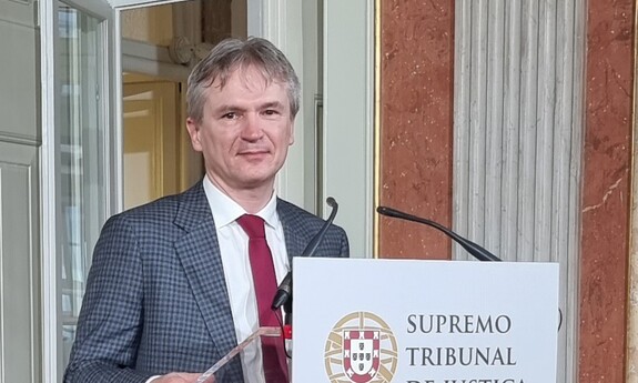 Wykład inauguracyjny profesora Arkadiusza Wudarskiego w Sądzie Najwyższym w Lizbonie
