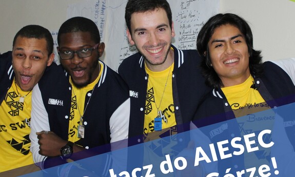 Dołącz do AIESEC - największej organizacji studenckiej na świecie!