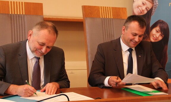 Porozumienie dotyczące współpracy pomiędzy Uniwersytetem Zielonogórskim a TVP Gorzów Wlkp.