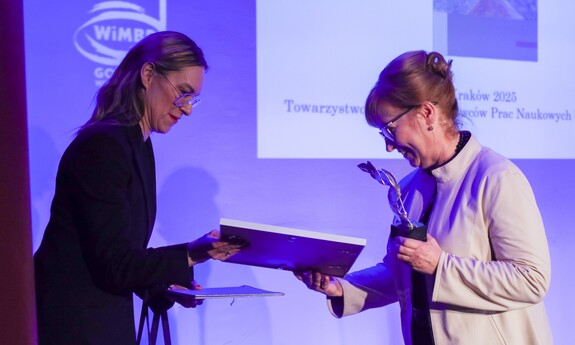 Prof. dr hab. Małgorzata Mikołajczak laureatką 21 Lubuskiego Wawrzynu Naukowego