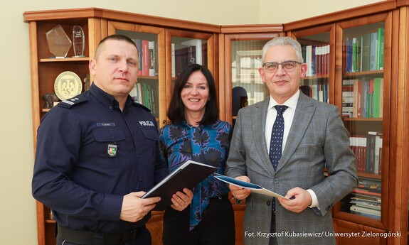 Mundurowi KMP w Zielonej Górze zadbają o bezpieczeństwo na terenie UZ