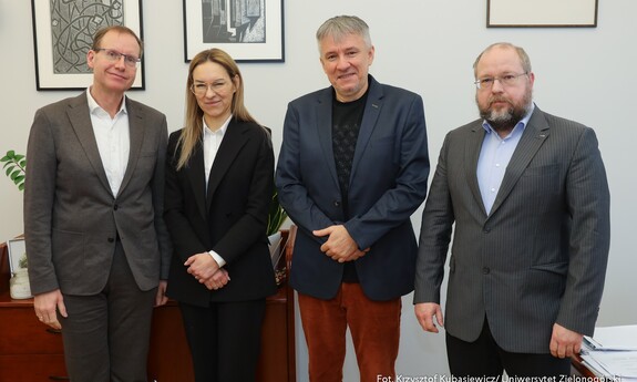 University of Zielona Góra Hosts a Meeting with a Delegation from BTU Cottbus–Senftenberg