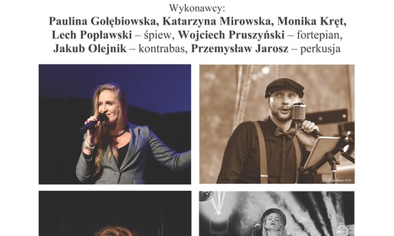Akademia Jazzu 2019 zaprasza młodzież na koncert Piosenka polska. Młynarski, Osiecka, Przybora