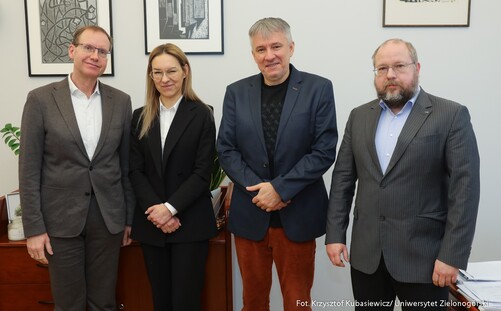 University of Zielona Góra Hosts a Meeting with a Delegation from BTU Cottbus–Senftenberg