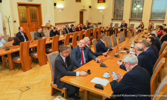 Posiedzenie Komitetu Inżynierii Polskiej Akademii Nauk na Uniwersytecie Zielonogórskim