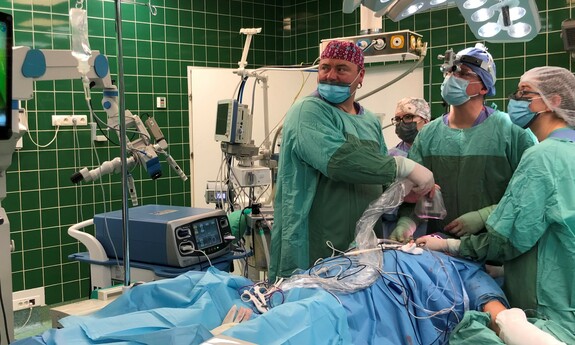 Nowatorska operacja w Szpitalu Uniwersyteckim