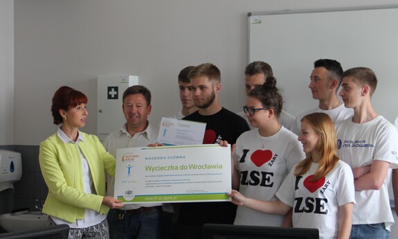 Zwycięzcą konkursu „Kilometry dla zdrowia” został ZSE z Żar.