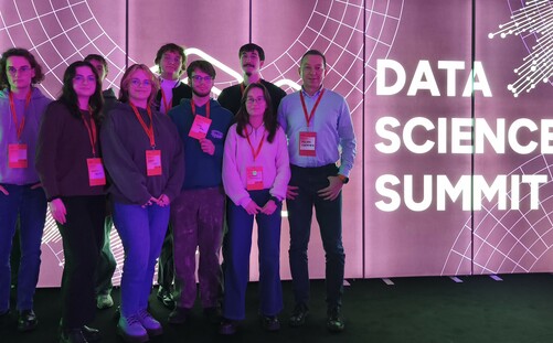 Koło Naukowe Matematyki Stosowanej Insight na Data Science Summit 2025 w Warszawie