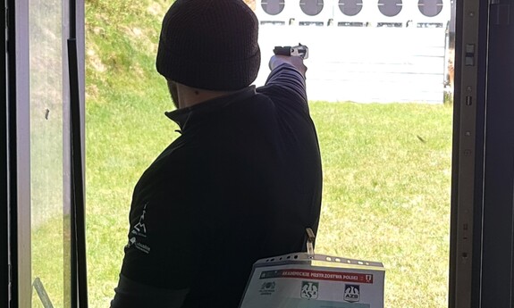 Piotr Bujewicz w trakcie konkurencji Psz 2x30