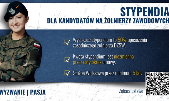 Trwa nabór do programu stypendialnego MON. Skorzystają także studenci UZ