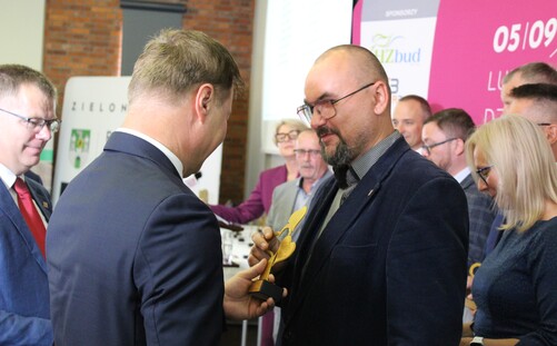 Dr inż. Artur Juszczyk wyróżniony podczas Lubuskiego Dnia Budowlanych