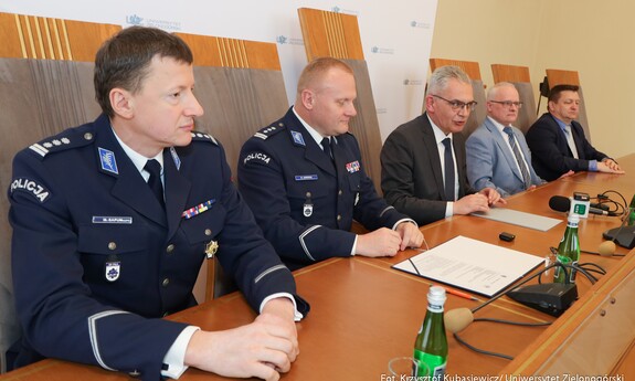 Z Wielkopolski do Lubuskiego. UZ łączy siły ze Szkołą Policji w Pile