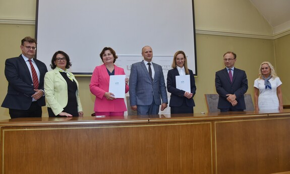 Podpisano umowę o współpracy UZ ze Stowarzyszeniem Księgowych w Polsce, Oddziałem Okręgowym w Zielonej Górze