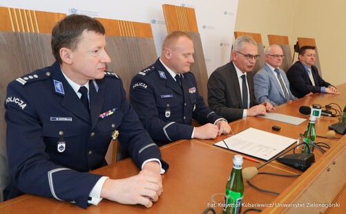 Z Wielkopolski do Lubuskiego. UZ łączy siły ze Szkołą Policji w Pile