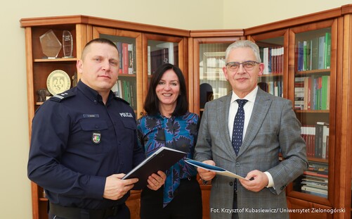 Mundurowi KMP w Zielonej Górze zadbają o bezpieczeństwo na terenie UZ
