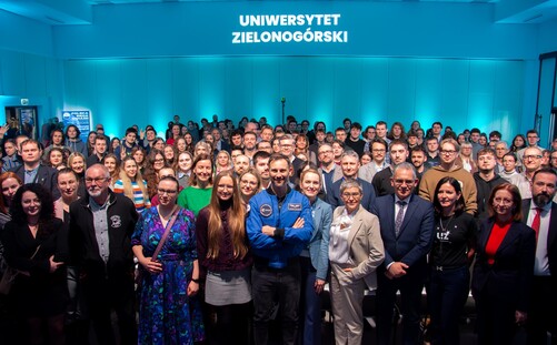 Poland Reaches for the Stars – a Meeting with Dr. Sławosz Uznański-Wiśniewski at the University of Zielona Góra