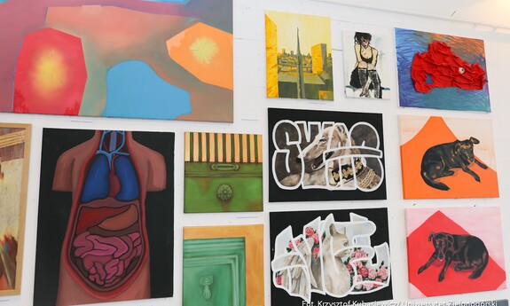Exhibition Opening and Open Studios: Visual Arts Students Bring the Academic Year to a Close