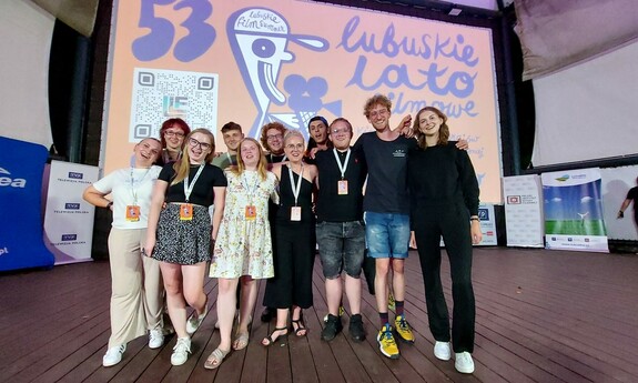 Studenci dziennikarstwa i komunikacji społecznej podbili 53. Lubuskie Lato Filmowe w Łagowie