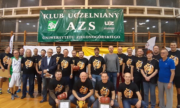 Jubileuszowy Międzywydziałowy Turniej Koszykówki Pracowników UZ