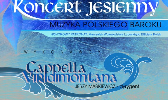 Koncert Jesienny „Muzyka Polskiego Baroku” na UZ
