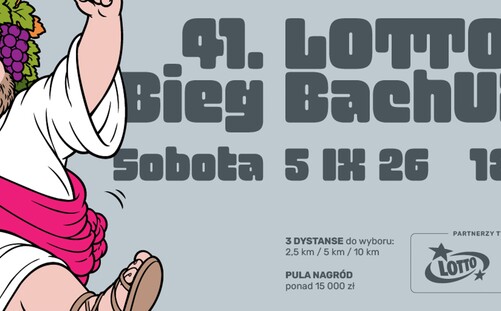 Zapisy na 41. LOTTO Bieg BachUZa