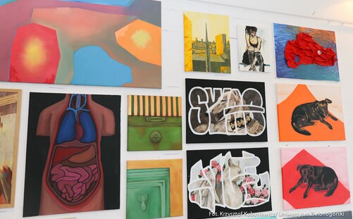 Exhibition Opening and Open Studios: Visual Arts Students Bring the Academic Year to a Close