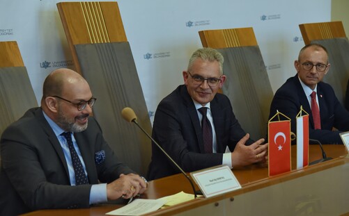Polish-Turkish Talks at the University of Zielona Góra: Visit from the Ambassador of the Republic of Turkey