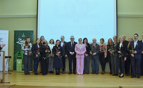 Longtime UZ Employees Honored by the President of Poland and Local Authorities