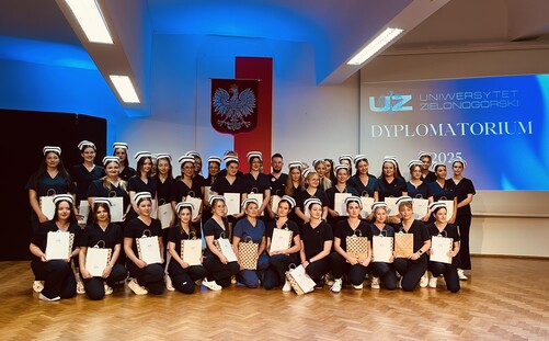 Caps on Heads, Oath Taken: Nursing Graduates Bid Farewell to the University of Zielona Góra