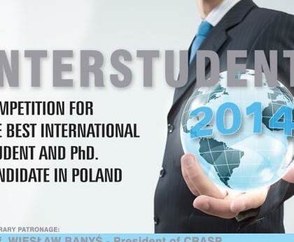 INTERSTUDENT 2014 - konkurs na najlepszego studenta zagranicznego w Polsce