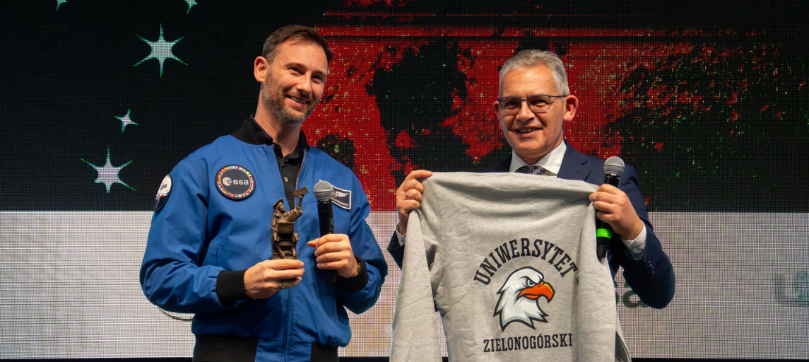 Polski astronauta odwiedził UZ