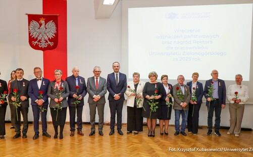 Kolejne odznaczenia państwowe i resortowe oraz nagrody Rektora dla pracowników UZ