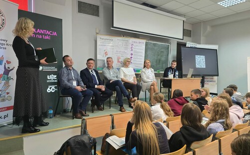 Szerzenie wiedzy o tym, jak ważna jest transplantacja