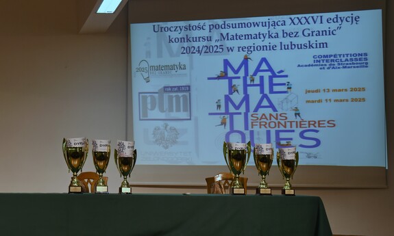 "Matematyka bez granic" królową nauk i konkursu na UZ