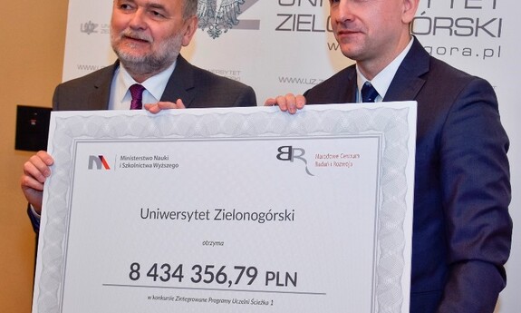 Uniwersytet Zielonogórski zyskał ponad 14 mln zł na realizację 2. projektów.