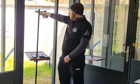 Piotr Bujewicz w trakcie konkurencji Psz 2x30