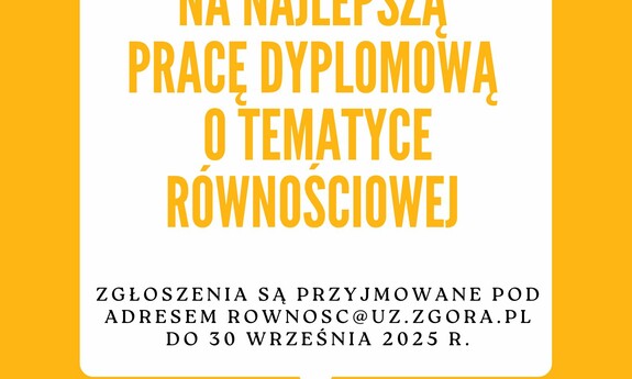 3rd Edition of the Competition for the Best Thesis on Equality Topics