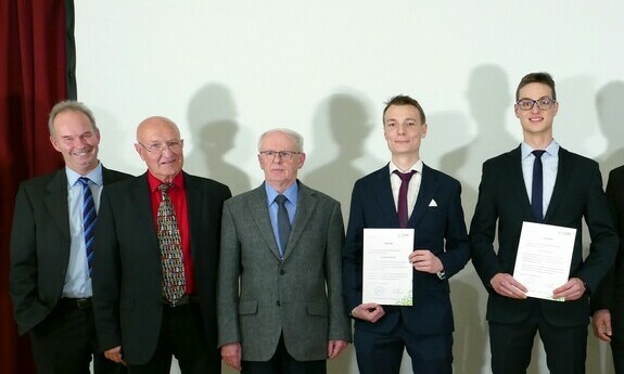 Award for a student of the University of Zielona Góra, graduate of the Integrated Foreign Studies at the Technische Hochschule Mittelhessen and the University of Zielona Góra