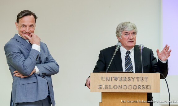 Wykład ze światowej klasy specjalistą w dziedzinie medycyny – prof. Richard Burt odwiedził Uniwersytet Zielonogórski